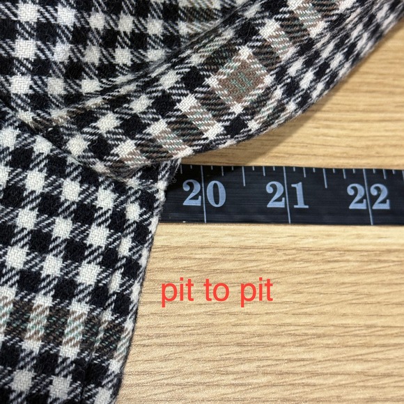 vtg 80s Pendleton Plaid Wool Blazer Womens sz M USA Preppy academia old money - Picture 10 of 14